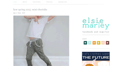 Desktop Screenshot of elsiemarley.com